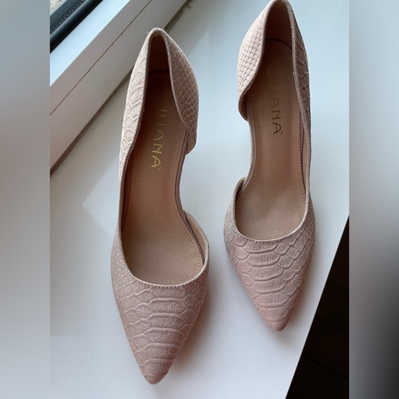 Blush D’Orsay Heels Size 5.5 - Picture 1 of 7